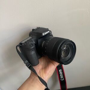 Canon Black DSLR Camera